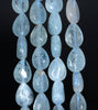 11X8MM Aquamarine Gemstone Grade AAA Teardrop Loose Beads 15.5 inch Full Strand (80001396-A105)