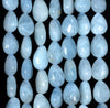 12X9MM Aquamarine Gemstone Grade AA Teardrop Loose Beads 15.5 inch Full Strand (80001398-A105)