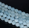 9MM Aquamarine Gemstone Grade AA Hexagon Loose Beads 15.5 inch Full Strand (80001400-A105)