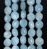 10MM Aquamarine Gemstone Grade AA Hexagon Loose Beads 15.5 inch Full Strand (80001408-A105)