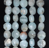 10MM Aquamarine Gemstone Grade AB Hexagon Loose Beads 15.5 inch Full Strand (80001410-A106)