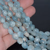 10MM Aquamarine Gemstone Grade AA Hexagon Loose Beads 15.5 inch Full Strand (80001412-A106)