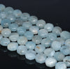 12MM Aquamarine Gemstone Grade AA Hexagon Loose Beads 15.5 inch Full Strand (80001417-A106)