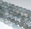 12MM Aquamarine Gemstone Grade A Hexagon Loose Beads 15.5 inch Full Strand (80001418-A106)