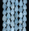 10X7MM Aquamarine Gemstone Grade AAA Faceted Teardrop Loose Beads 15.5 inch Full Strand (80001419-A106)