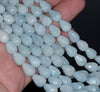 10X7MM Aquamarine Gemstone Grade AA Faceted Teardrop Loose Beads 15.5 inch Full Strand (80001420-A106)