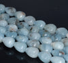 11X8MM Aquamarine Gemstone Grade AB Faceted Teardrop Loose Beads 15.5 inch Full Strand (80001421-A106)