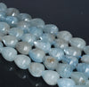 11X8MM Aquamarine Gemstone Grade AA Faceted Teardrop Loose Beads 15.5 inch Full Strand (80001425-A106)