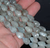 13X9MM Aquamarine Gemstone Grade A Irregular Nugget Loose Beads 15.5 inch Full Strand (80001429-A101)