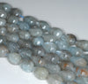 13X9MM Aquamarine Gemstone Grade A Irregular Nugget Loose Beads 15.5 inch Full Strand (80001430-A101)