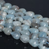 13X9-12X9MM Aquamarine Gemstone Grade AB Faceted Teardrop Loose Beads 15.5 inch Full Strand (80001469-A103)