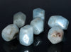 24X17-21X15MM Aquamarine Gemstone Grade A Faceted Nugget Drum Loose Beads (80001504-A98)