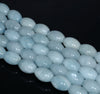 14X10MM Aquamarine Gemstone Grade AAA Barrel Drum Loose Beads 16 inch Full Strand (80001508-A99)