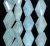 24X15-21X14MM Aquamarine Gemstone Grade AA Faceted Nugget Loose Beads 15.5 inch Full Strand (80001547-A97)