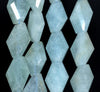 28X19-25X18MM Aquamarine Gemstone Grade AAA Faceted Nugget Loose Beads 15.5 inch Full Strand (80001558-A111)