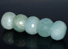 19X14-19X12MM Aquamarine Gemstone Grade A Faceted Rondelle Loose Beads (80001589-A95)