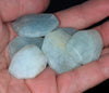 30X26-27X20MM Light Aquamarine Gemstone Faceted Nugget Loose Beads (80001600-A94)