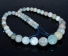 6-13MM Aquamarine Gemstone Grade A Graduated Faceted Round Loose Beads 16.5 inch Full Strand (80001631-A97)