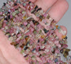 5-6MM Tourmaline Gemstone Pebble Nugget Chip Loose Beads 16 inch (80001738 H-A15)