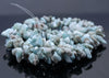 8-9MM Larimar Gemstone Pebble Nugget Chip Loose Beads 34 inch (80001758-A16)