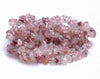 5-6MM Strawberry Lepidocrocite Quartz Gemstone Pebble Nugget Chip Loose Beads 34 inch (80001759-A16)