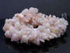 7-8MM Morganite Gemstone Pebble Nugget Chip Loose Beads 16 inch (80001792 H-A17)