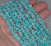 7-8MM Amazonite Gemstone Pebble Nugget Chip Loose Beads 16 inch (80001794 H-A17)