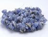 7-8MM Tanzanite Gemstone Pebble Nugget Chip Loose Beads 34 inch (80001797-A18)