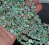 7-8MM Chrysoprase Gemstone Pebble Nugget Chip Loose Beads 16 inch (80001798 H-A18)