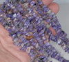 7-8MM Charoite Gemstone Pebble Nugget Chip Loose Beads 35 inch (80001800-A18)