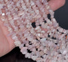 7-9MM Kunzite Gemstone Pebble Nugget Chip Loose Beads 34 inch (80001803-A22)