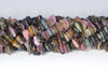 9-10MM Tourmaline Gemstone Rondelle Slice Chip Loose Beads 7.5 inch (80001805 H-A22)