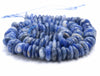 10-12MM Sodalite Gemstone Stick Slice Loose Beads 7.5 inch Half Strand (80001815 H-A19)