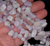 10-13MM Kunzite Gemstone Pebble Nugget Granule Loose Beads 7.5 inch Half Strand (80001837 H-A20)