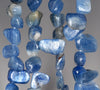 9-11MM Kyanite Gemstone Pebble Nugget Chip Loose Beads 7.5 inch (80001847 H-A25)