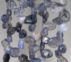 7-16MM Iolite Gemstone Pebble Nugget Chip Loose Beads 15.5 inch (80001848-A25)