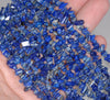 5-6MM Lapis Lazuli Gemstone Pebble Nugget Chip Loose Beads 16 inch (80001862 H-A26)