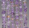 8-9MM Ametrine Gemstone Pebble Nugget Chip Loose Beads 7.5 inch (80001864 H-A26)