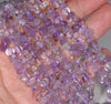 8-9MM Ametrine Gemstone Pebble Nugget Chip Loose Beads 7.5 inch (80001864 H-A26)