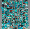 5-6MM Chrysocolla Gemstone Pebble Nugget Chip Loose Beads 7.5 inch (80001865 H-A26)