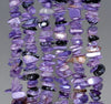 7-8MM Charoite Gemstone Pebble Nugget Chip Loose Beads 7.5 inch (80001868 H-A14)