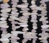 13-16MM Kunzite Gemstone Stick Pebble Chip Loose Beads 7.5 inch (80001879 H-A23)