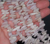 13-16MM Kunzite Gemstone Stick Pebble Chip Loose Beads 7.5 inch (80001879 H-A23)