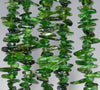 11-14MM Diopside Gemstone Stick Pebble Chip Loose Beads 7.5 inch (80001881 H-A23)