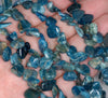 9-10MM Apatite Gemstone Pebble Nugget Chip Loose Beads 7.5 inch (80001900 H-A29)