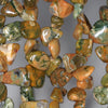 12-14MM Rhyolite Gemstone Pebble Nugget Chip Loose Beads 16 inch (80001903-A29)