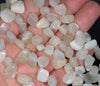 9-10MM White Moonstone Gemstone Pebble Nugget Chip Loose Beads 15.5 inch (80001904-A29)