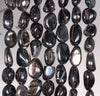 6-7MM Aura Hypersthene Gemstone Pebble Nugget Granule Loose Beads 7.5 inch Half Strand (80001908 H-A28)