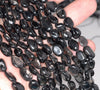 6-7MM Aura Hypersthene Gemstone Pebble Nugget Granule Loose Beads 15.5 inch Full Strand (80001908-A28)