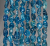 6-7MM Apatite Gemstone Pebble Nugget Granule Loose Beads 7.5 inch Half Strand (80001909 H-A28)